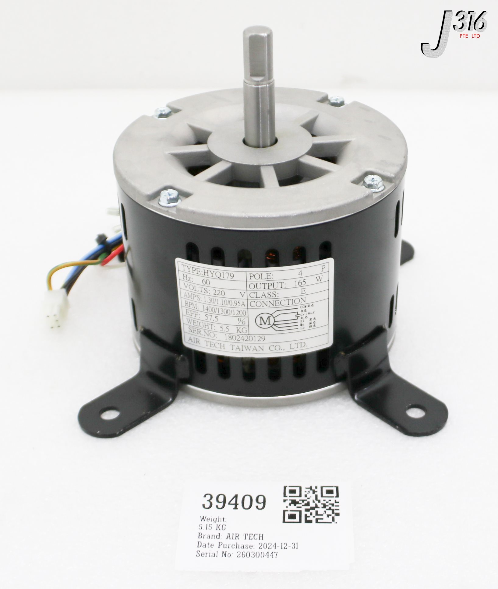 その他 m 39409 AIR TECH AIR CONDITION FAN MOTOR HYQ179 | eBay